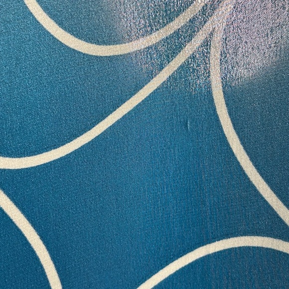 COACH Large Signature Silk Scarf - Picture 4 of 6